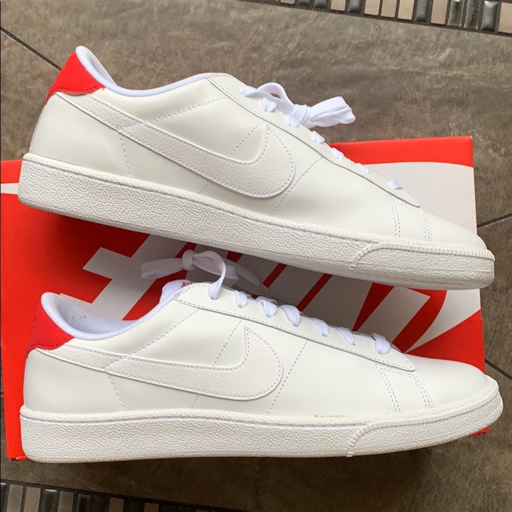 NIKE TENNIS CLASSIC CS WHITE-UNIVERSITY RED MEN’S - Picture 16 of 16